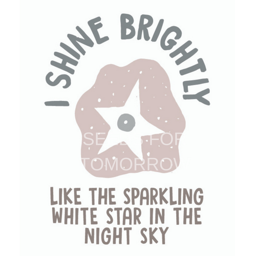 I Shine Brightly - Seeds for Tomorrow 